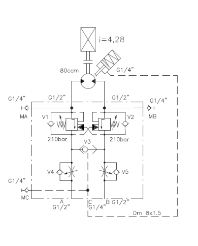 Planetengetriebe PG 161