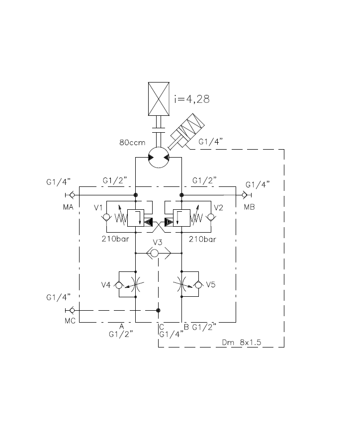 Planetengetriebe PG 161