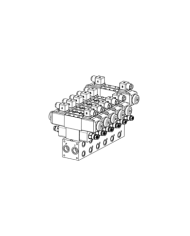 Mehrfachplatten-Ventilaufbau NG06