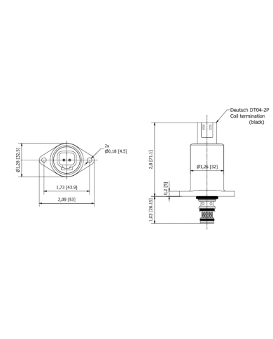 Proportional Druckregelventil 3-Wege direktgesteuert
