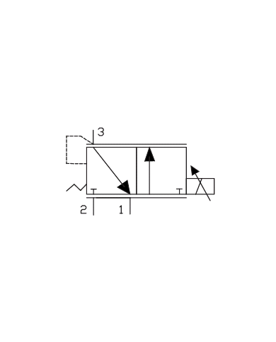 Proportional Druckregelventil 3-Wege direktgesteuert