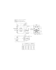 Zahnradpumpe Dowty 4-Loch-Flansch
