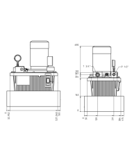 Hydraulikaggregat komplett