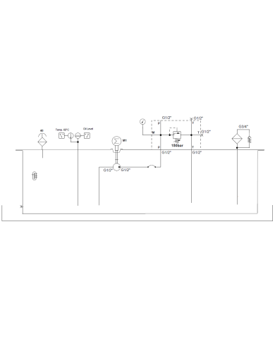 Hydraulikaggregat komplett