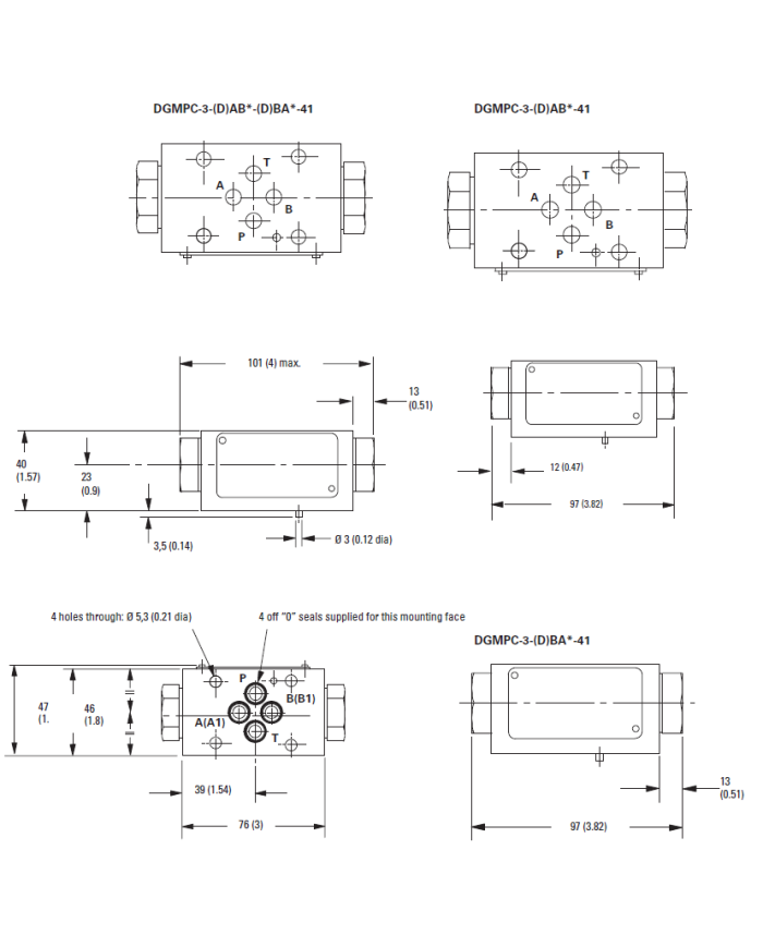 Rückschlagventil Eaton DGMPC-3
