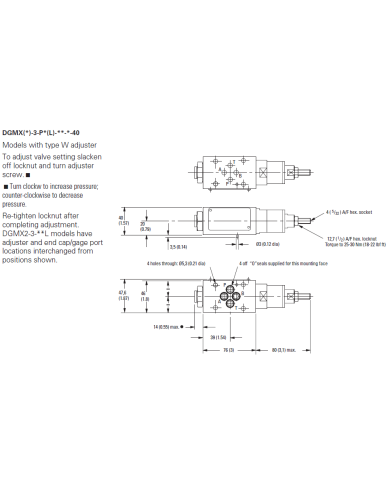 Druckminderventil Eaton DGMX2-3