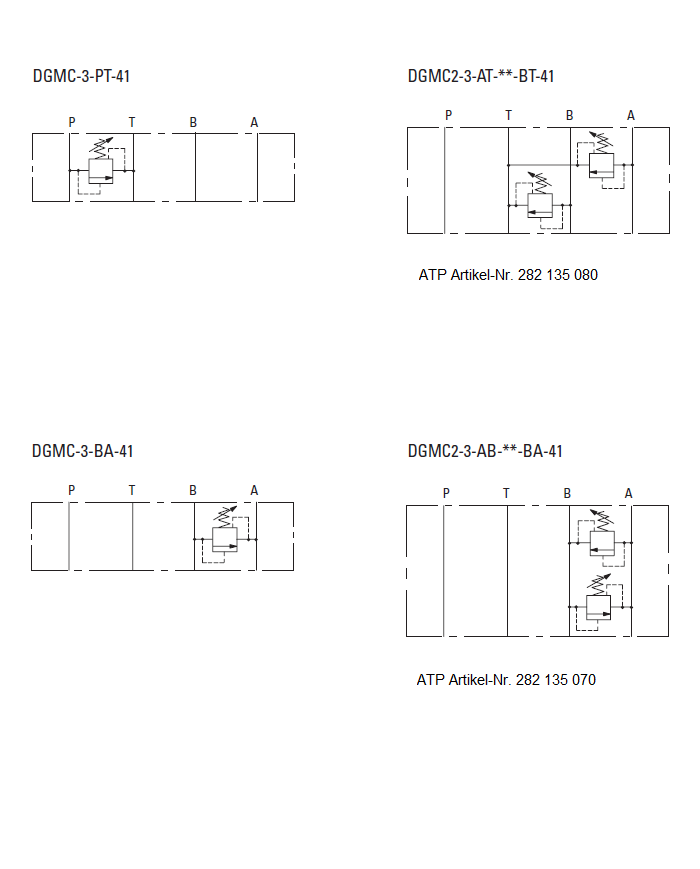 Druckbegrenzungsventil Eaton DGMC2-3