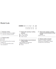 direktes Rückschlagventil Eaton DGMDC-3
