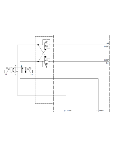 Grundplatten-Ventilaufbau NG06
