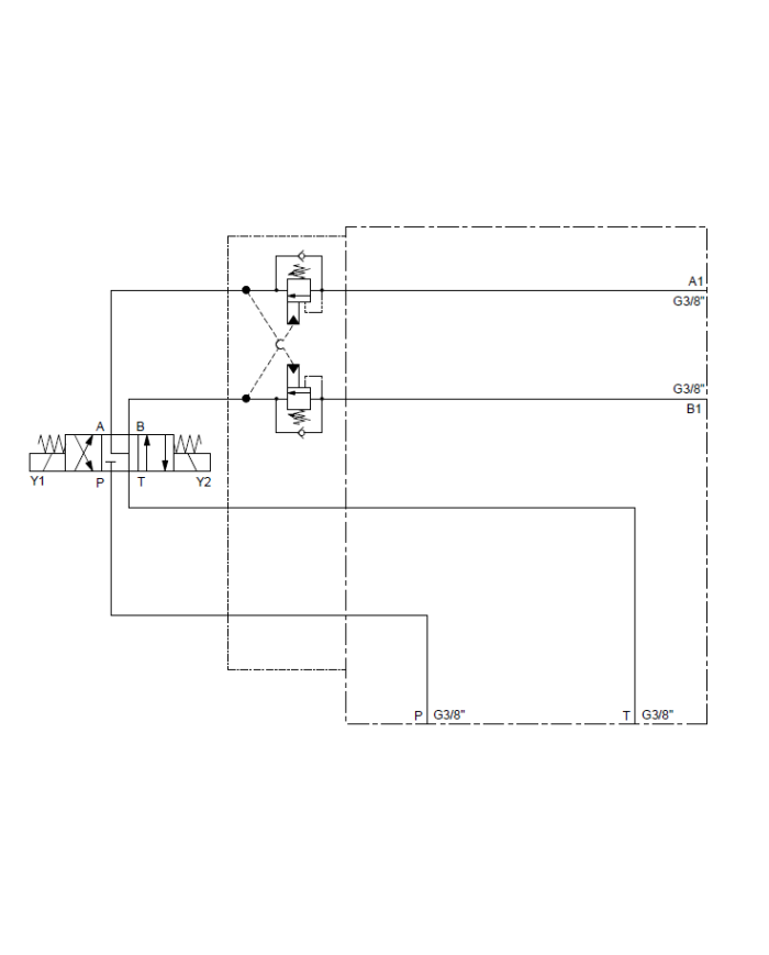 Grundplatten-Ventilaufbau NG06