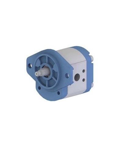 2-Lochfl. SAE B, Welle Kegel 1:8