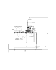 Hydraulikaggregat komplett