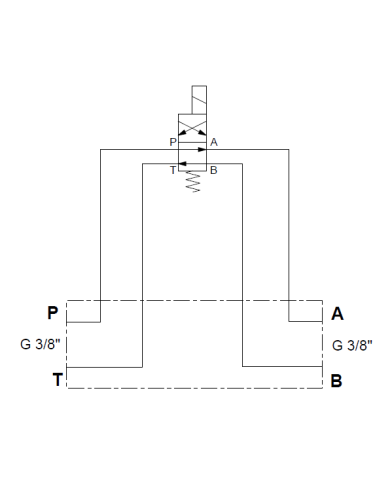 Grundplatten-Ventilaufbau NG06