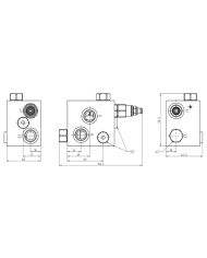 G1/2" 60L/min 350bar