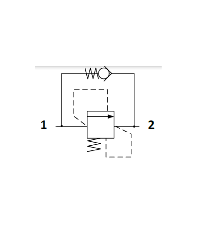 Druckbegrenzungs- und Nachsaugventil
