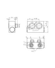 zu EATON J-Motor, mit Hohlschraubenbefestigung