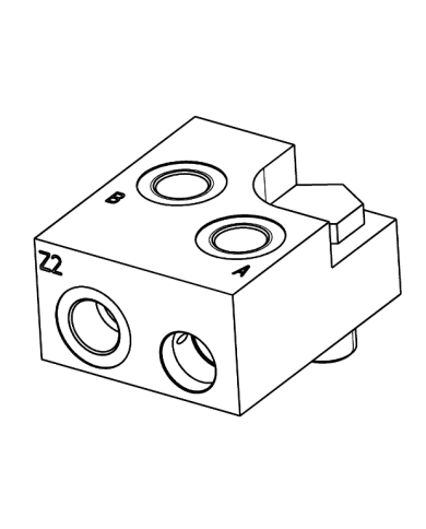 G 1/2" Hohlschr. Rechte Ausführung
