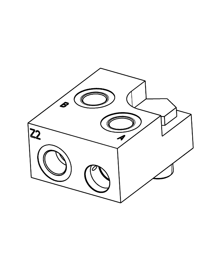 G 1/2" Hohlschr. Rechte Ausführung