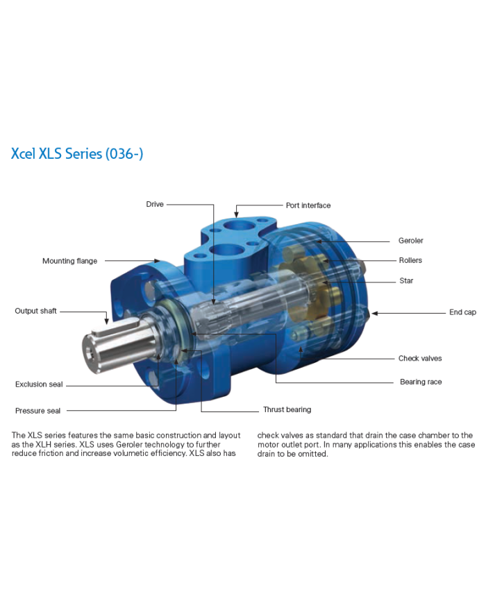 Serie XCEL CS ohne Leckanschluss