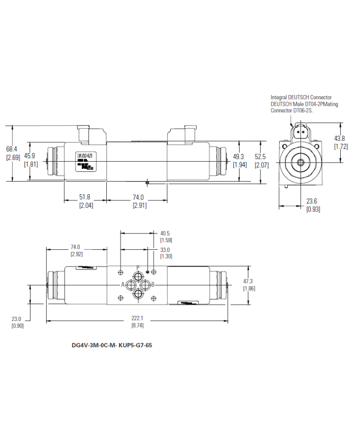 4/3-Wegeventile 24VDC