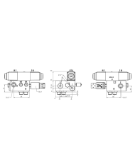 zu EATON Char-Lynn Serie 2000, mit Hohlschraubenbefestigung