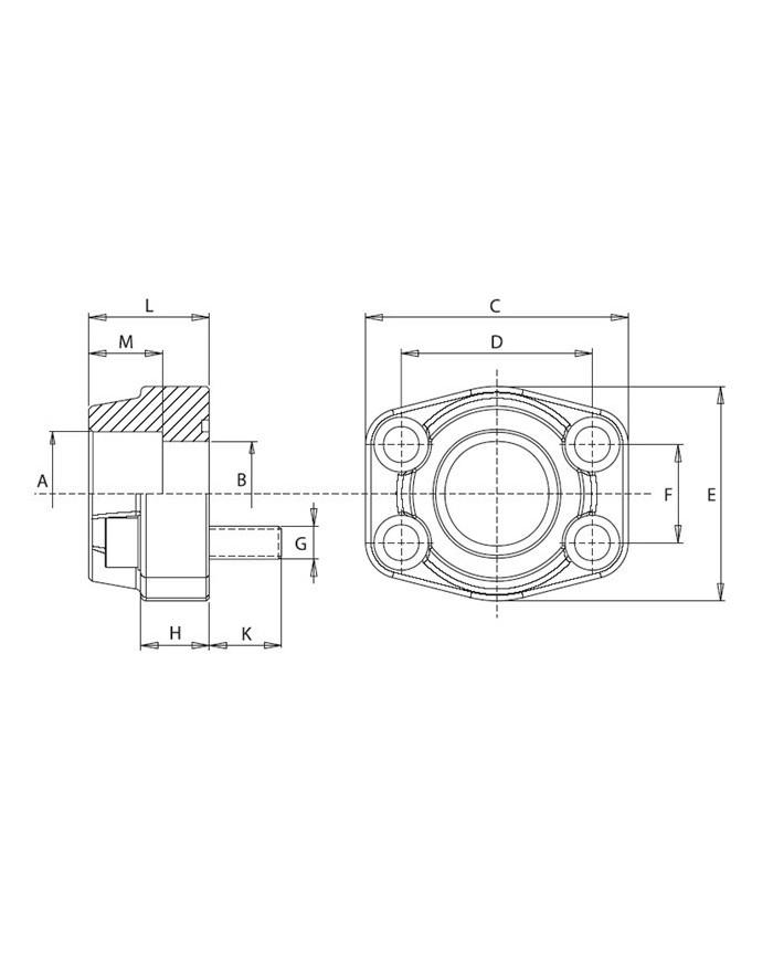 3000 PSI Stahl ASTM/A 105
