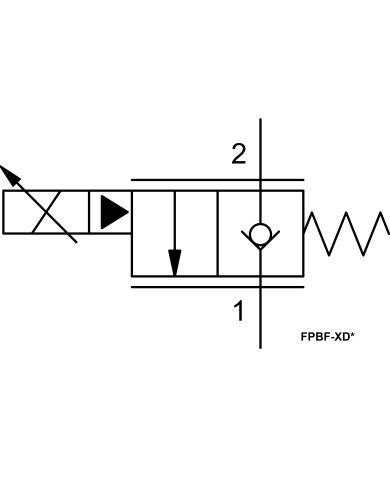 Prop.Drosselventil 20 L/Min.