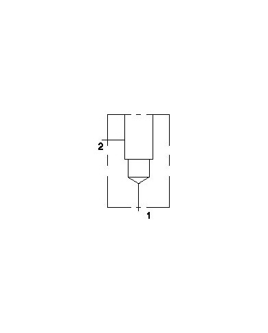 Winkelgehäuse, Umgehungsrückschlagventil