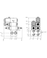 Mehrfachplatten-Ventilaufbau NG06