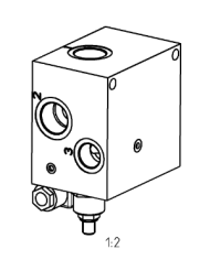 Mengenteilerblock einstellbar