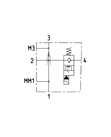 Mengenteilerblock einstellbar