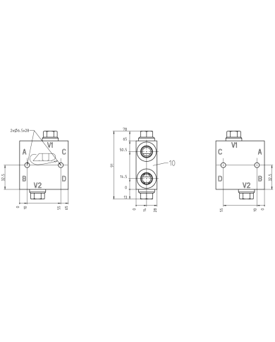 M16x1.5  60L/min  210bar