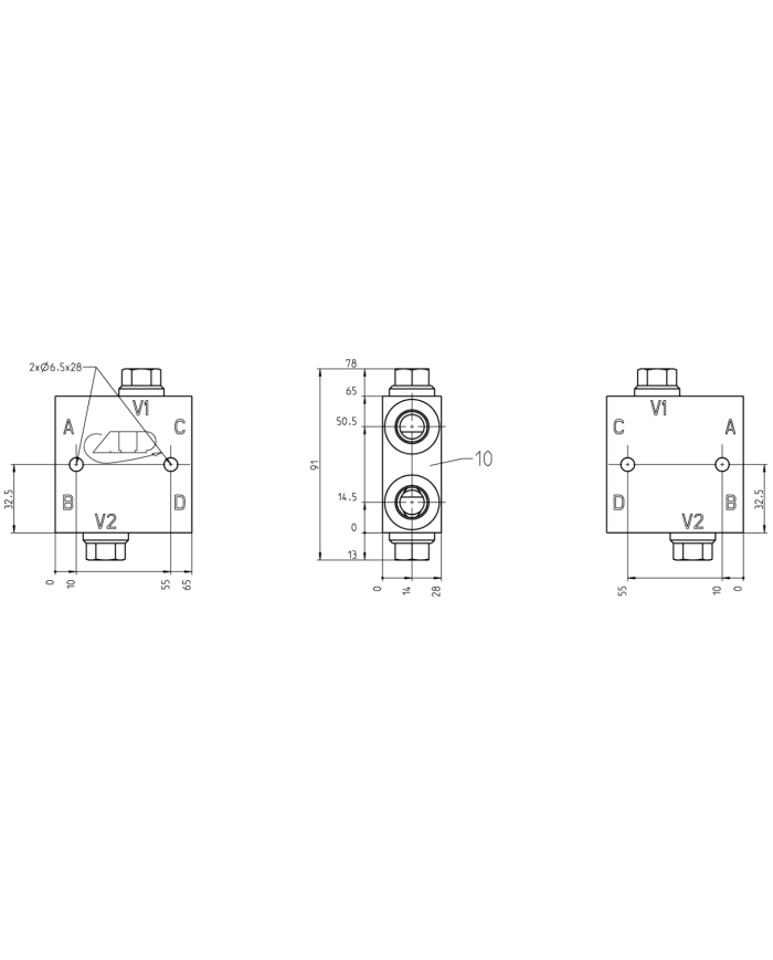 M16x1.5  60L/min  210bar