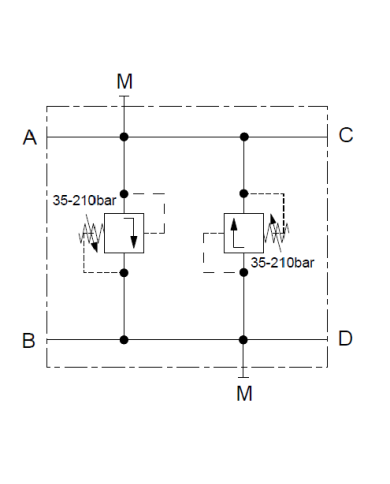 M16x1.5  50L/min  210bar
