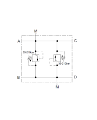 M16x1.5  50L/min  210bar