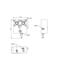 Spülventilblock zu Motor MX250A0