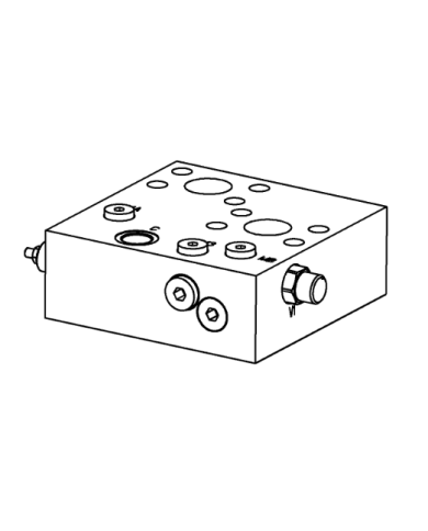 Spülventilblock zu Motor Kawasaki HMB125