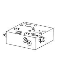Spülventilblock zu Motor Kawasaki HMB125