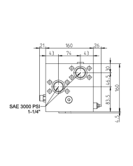 Spülventilblock zu Motor Kawasaki HMB125