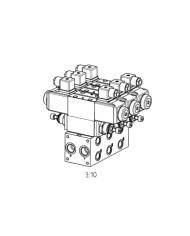 Mehrfachplatten-Ventilaufbau NG06