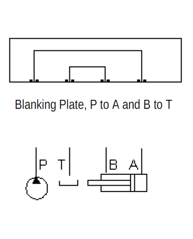 Umlenkplatte P-A und B-T