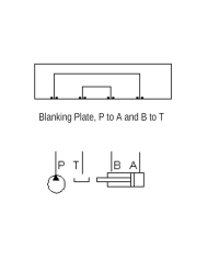 Umlenkplatte P-A und B-T