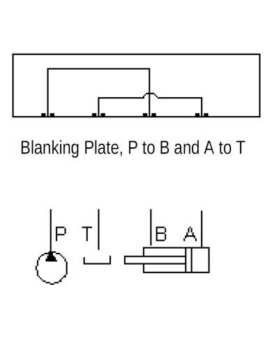 Umlenkplatte P-B und A-T