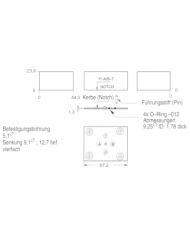 Umlenkplatte P-A und B-T