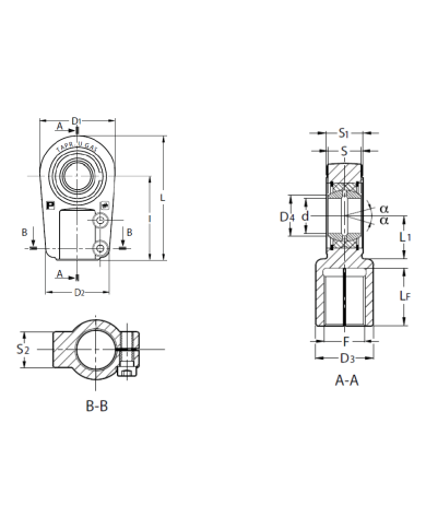 Gelenkkopf TAPR_U (GIHR-K_DO)
