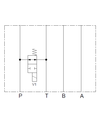 2/2-Wege-Sitzventil Eaton mit Zwischenplatte