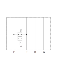2/2-Wege-Sitzventil Eaton mit Zwischenplatte