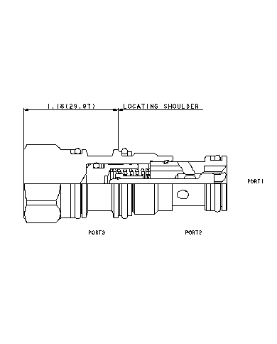 RSV entsperrbar bis 60 L/Min.