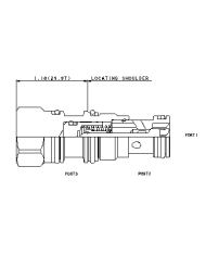 RSV entsperrbar bis 60 L/Min.