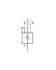 RSV entsperrbar bis 60 L/Min.